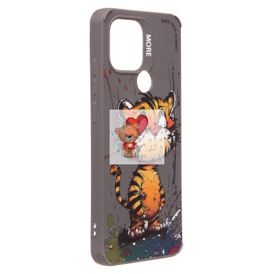 Чехол-накладка для Xiaomi Redmi A2+ (тигр) (серый) - SC335