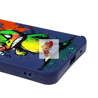 Чехол-накладка для Xiaomi Redmi A3 (заяц) (темно-синий) - SC335