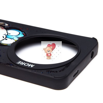 Чехол-накладка для Xiaomi Redmi A3 (обезьяна) (черный) - SC335