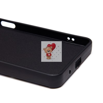 Чехол-накладка для Xiaomi Redmi A3 (обезьяна) (черный) - SC335