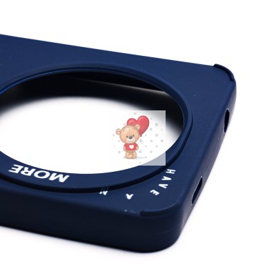 Чехол-накладка для Xiaomi Redmi A3 (овечка) (темно-синий) - SC335