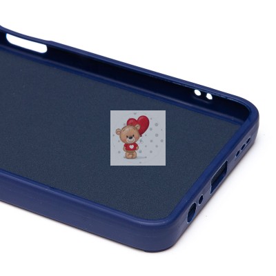 Чехол-накладка для Xiaomi Redmi Note 10 (овечка) (темно-синий) - SC335