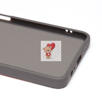 Чехол-накладка для Xiaomi Redmi Note 10 (панда) (серый) - SC335