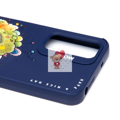 Чехол-накладка для Xiaomi Redmi Note 11 4G Global (овечка) (темно-синий) - SC335