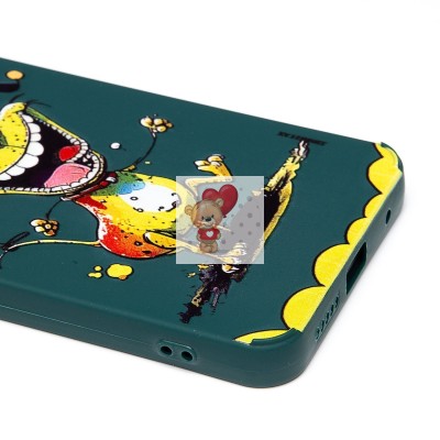 Чехол-накладка для Xiaomi Redmi Note 11 4G Global (собака) (темно-зеленый) - SC335 Чехол-накладка для Xiaomi Redmi Note 11 4G Global (собака) (темно-зеленый) - SC335