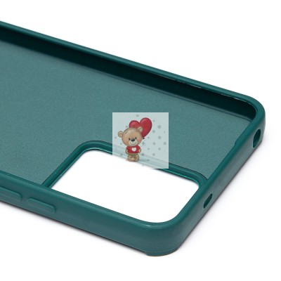 Чехол-накладка для Xiaomi Redmi Note 12 4G (медведь) (темно-зеленый) - SC335