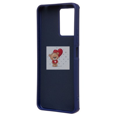 Чехол-накладка для Xiaomi Redmi Note 12 4G (овечка) (темно-синий) - SC335