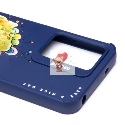 Чехол-накладка для Xiaomi Redmi Note 12 4G (овечка) (темно-синий) - SC335