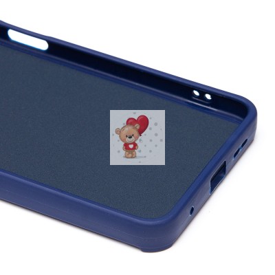 Чехол-накладка для Xiaomi Redmi Note 12 4G (овечка) (темно-синий) - SC335