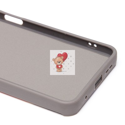 Чехол-накладка для Xiaomi Redmi Note 12 4G (панда) (серый) - SC335