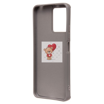 Чехол-накладка для Xiaomi Redmi Note 12 4G (тигр) (серый) - SC335