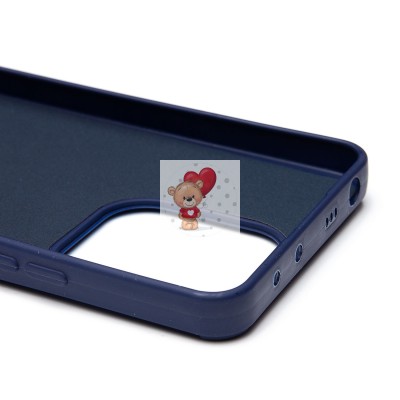 Чехол-накладка для Xiaomi Redmi Note 13 4G Global (заяц) (темно-синий) - SC335