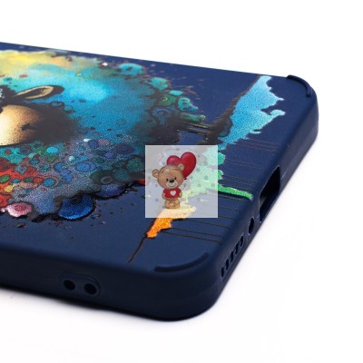 Чехол-накладка для Xiaomi Redmi Note 13 4G Global (овечка) (темно-синий) - SC335 Чехол-накладка для Xiaomi Redmi Note 13 4G Global (овечка) (темно-синий) - SC335