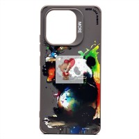 Чехол-накладка для Xiaomi Redmi Note 13 4G Global (панда) (серый) - SC335 Чехол-накладка для Xiaomi Redmi Note 13 4G Global (панда) (серый) - SC335