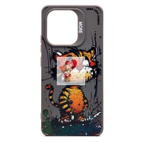 Чехол-накладка для Xiaomi Redmi Note 13 4G Global (тигр) (серый) - SC335 Чехол-накладка для Xiaomi Redmi Note 13 4G Global (тигр) (серый) - SC335