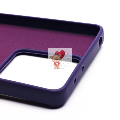 Чехол-накладка для Xiaomi Redmi Note 13 5G Global (кот) (фиолетовый) - SC335 Чехол-накладка для Xiaomi Redmi Note 13 5G Global (кот) (фиолетовый) - SC335