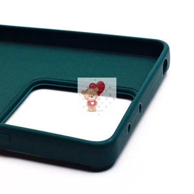 Чехол-накладка для Xiaomi Redmi Note 13 5G Global (медведь) (темно-зеленый) - SC335