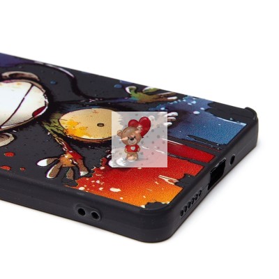 Чехол-накладка для Xiaomi Redmi Note 13 5G Global (обезьяна) (черный) - SC335