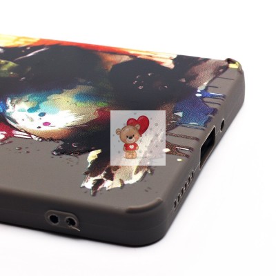 Чехол-накладка для Xiaomi Redmi Note 13 5G Global (панда) (серый) - SC335