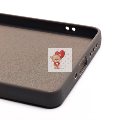 Чехол-накладка для Xiaomi Redmi Note 13 5G Global (панда) (серый) - SC335