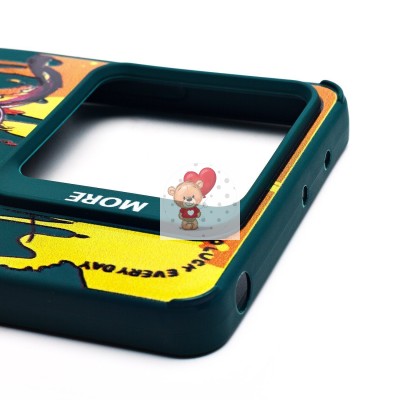 Чехол-накладка для Xiaomi Redmi Note 13 5G Global (собака) (темно-зеленый) - SC335