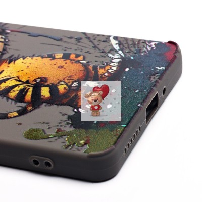 Чехол-накладка для Xiaomi Redmi Note 13 5G Global (тигр) (серый) - SC335