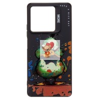 Чехол-накладка для Xiaomi Redmi Note 13 5G Global (утка) (черный) - SC335