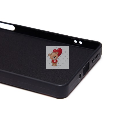 Чехол-накладка для Xiaomi Redmi Note 13 5G Global (утка) (черный) - SC335