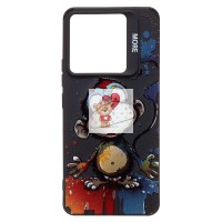 Чехол-накладка для Xiaomi Redmi Note 13 Pro 5G (обезьяна) (черный) - SC335 Чехол-накладка для Xiaomi Redmi Note 13 Pro 5G (обезьяна) (черный) - SC335