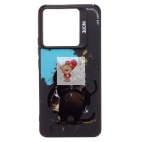 Чехол-накладка для Xiaomi Redmi Note 13 Pro 5G (черный кот) (черный) - SC335 Чехол-накладка для Xiaomi Redmi Note 13 Pro 5G (черный кот) (черный) - SC335