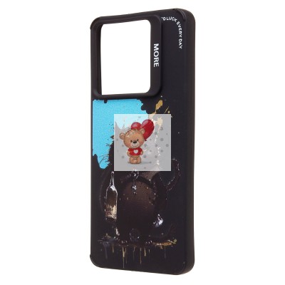 Чехол-накладка для Xiaomi Redmi Note 13 Pro 5G (черный кот) (черный) - SC335 Чехол-накладка для Xiaomi Redmi Note 13 Pro 5G (черный кот) (черный) - SC335