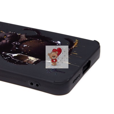 Чехол-накладка для Xiaomi Redmi Note 13 Pro 5G (черный кот) (черный) - SC335 Чехол-накладка для Xiaomi Redmi Note 13 Pro 5G (черный кот) (черный) - SC335