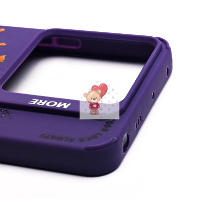 Чехол-накладка для Xiaomi Redmi Note 13 Pro 5G (кот) (фиолетовый) - SC335 Чехол-накладка для Xiaomi Redmi Note 13 Pro 5G (кот) (фиолетовый) - SC335