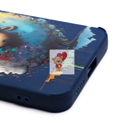 Чехол-накладка для Xiaomi Redmi Note 13 Pro 5G (овечка) (темно-синий) - SC335 Чехол-накладка для Xiaomi Redmi Note 13 Pro 5G (овечка) (темно-синий) - SC335