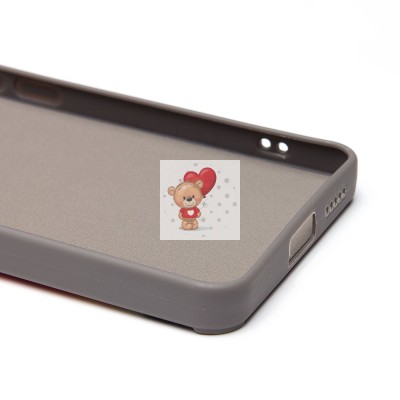 Чехол-накладка для Xiaomi Redmi Note 13 Pro 5G (панда) (серый) - SC335 Чехол-накладка для Xiaomi Redmi Note 13 Pro 5G (панда) (серый) - SC335