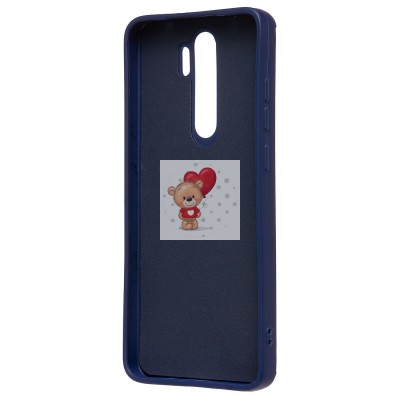 Чехол-накладка для Xiaomi Redmi Note 8 Pro (овечка) (темно-синий) - SC335