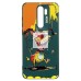 Чехол-накладка для Xiaomi Redmi Note 8 Pro (собака) (темно-зеленый) - SC335