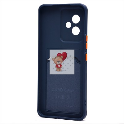 Чехол-накладка для Honor 100 (темно-синий) - SC337 с картхолдером Чехол-накладка для Honor 100 (темно-синий) - SC337 с картхолдером