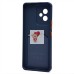 Чехол-накладка для Honor 100 (темно-синий) - SC337 с картхолдером Чехол-накладка для Honor 100 (темно-синий) - SC337 с картхолдером