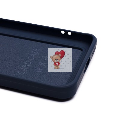 Чехол-накладка для Honor 100 (темно-синий) - SC337 с картхолдером Чехол-накладка для Honor 100 (темно-синий) - SC337 с картхолдером