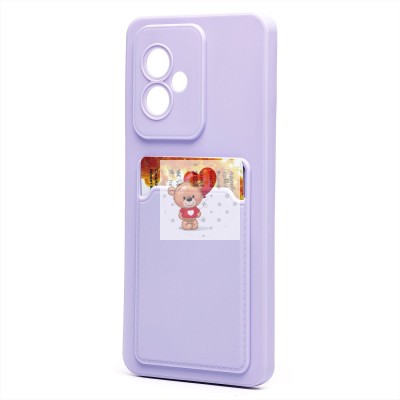 Чехол-накладка для Honor 100 (светло-фиолетовый) - SC337 с картхолдером Чехол-накладка для Honor 100 (светло-фиолетовый) - SC337 с картхолдером