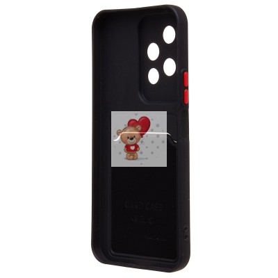 Чехол-накладка для Honor 200 lite (черный) - SC337 с картхолдером Чехол-накладка для Honor 200 lite (черный) - SC337 с картхолдером