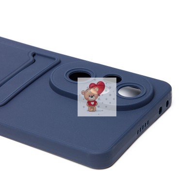 Чехол-накладка для Honor 200 Pro (темно-синий) - SC337 с картхолдером Чехол-накладка для Honor 200 Pro (темно-синий) - SC337 с картхолдером