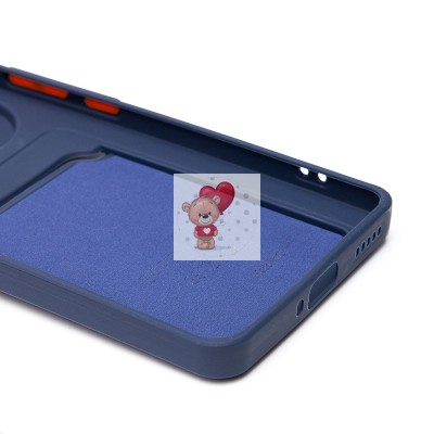 Чехол-накладка для Honor 200 Pro (темно-синий) - SC337 с картхолдером Чехол-накладка для Honor 200 Pro (темно-синий) - SC337 с картхолдером