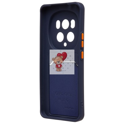 Чехол-накладка для Honor Magic 6 Pro (темно-синий) - SC337 с картхолдером Чехол-накладка для Honor Magic 6 Pro (темно-синий) - SC337 с картхолдером