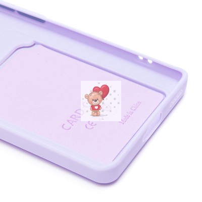 Чехол-накладка для Honor X9c (светло-фиолетовый) - SC337 с картхолдером Чехол-накладка для Honor X9c (светло-фиолетовый) - SC337 с картхолдером