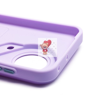 Чехол-накладка для Huawei Pura 70 Ultra Global (светло-фиолетовый) - SC337 с картхолдером