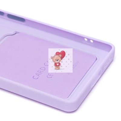 Чехол-накладка для Infinix GT 20 Pro (светло-фиолетовый) - SC337 с картхолдером Чехол-накладка для Infinix GT 20 Pro (светло-фиолетовый) - SC337 с картхолдером