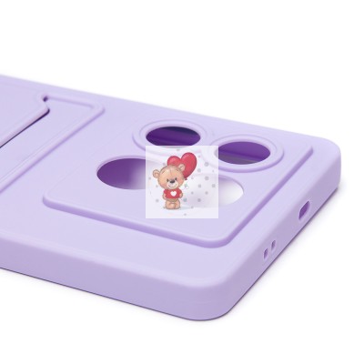 Чехол-накладка для Infinix Note 40 5G (светло-фиолетовый) - SC337 с картхолдером Чехол-накладка для Infinix Note 40 5G (светло-фиолетовый) - SC337 с картхолдером