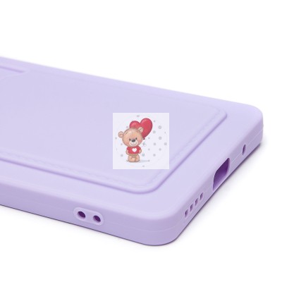 Чехол-накладка для Infinix Note 40 5G (светло-фиолетовый) - SC337 с картхолдером Чехол-накладка для Infinix Note 40 5G (светло-фиолетовый) - SC337 с картхолдером